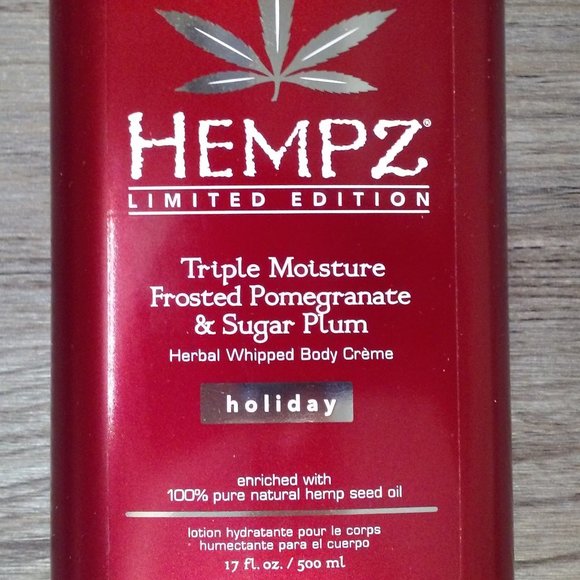 hempz frosted pomegranate & sugar plum